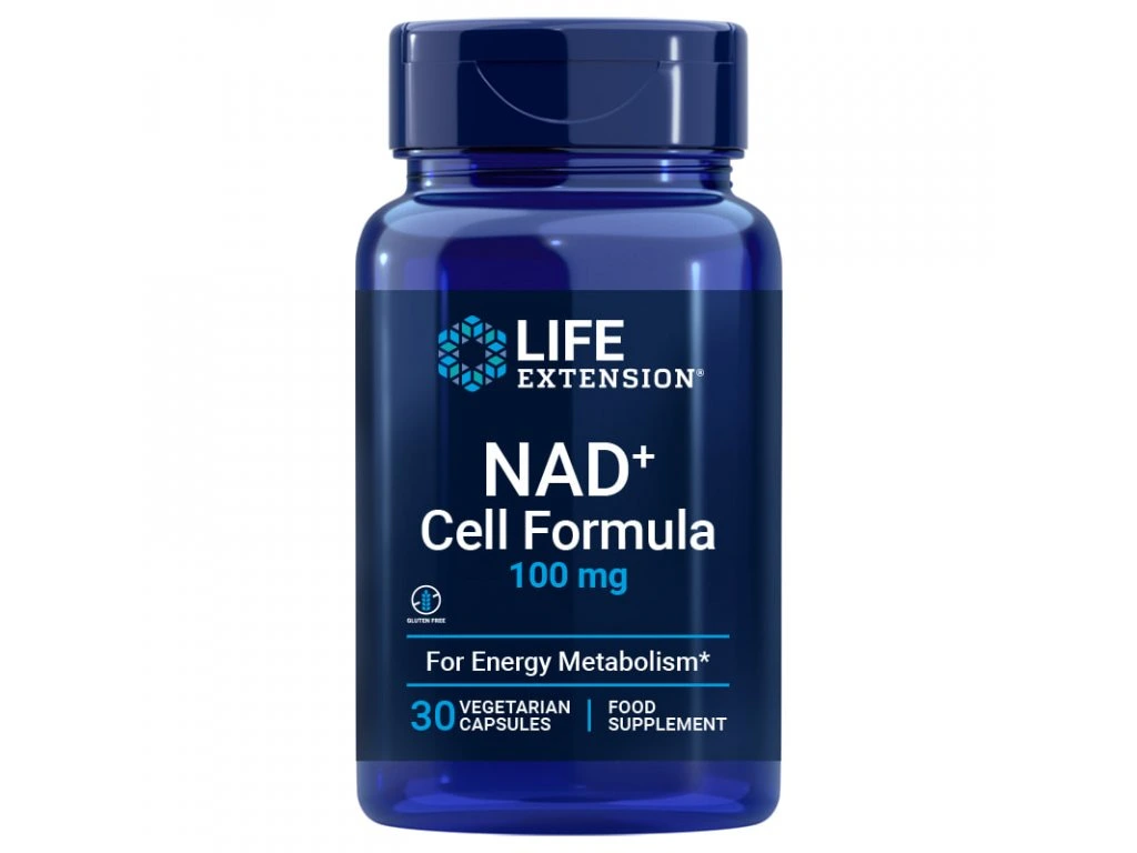 NAD+ Cell Formula, 100 mg 30 caps. Life Extensions