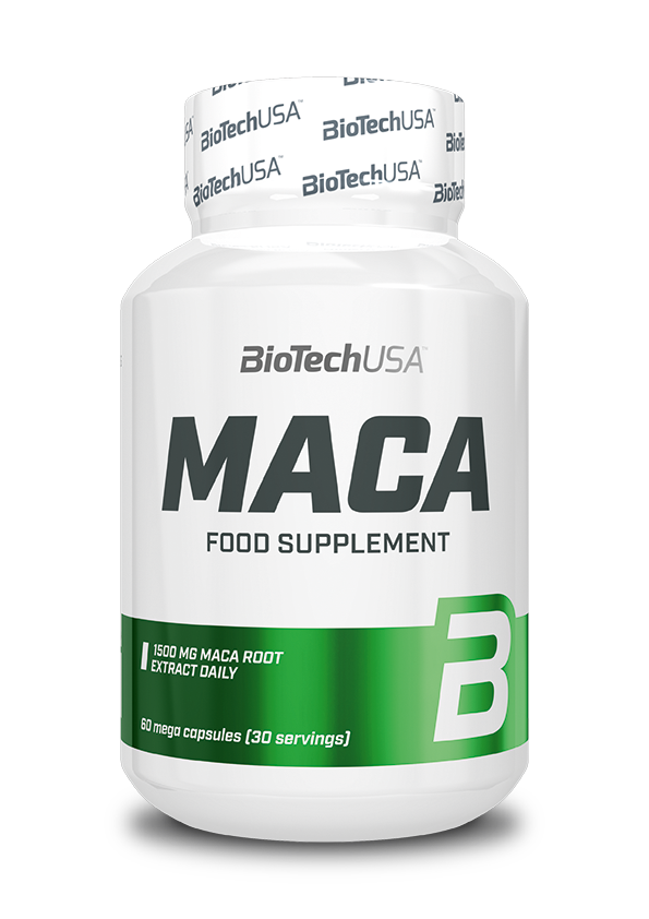 Maca peruviano 1500mg 60 caps. BioTech USA